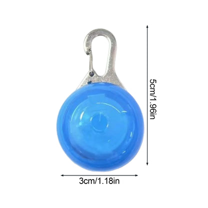 LED Glow Dog Collar Pendant Light Up Pet Accessories Night Safety Walking for Cat Dog Small Medium Large